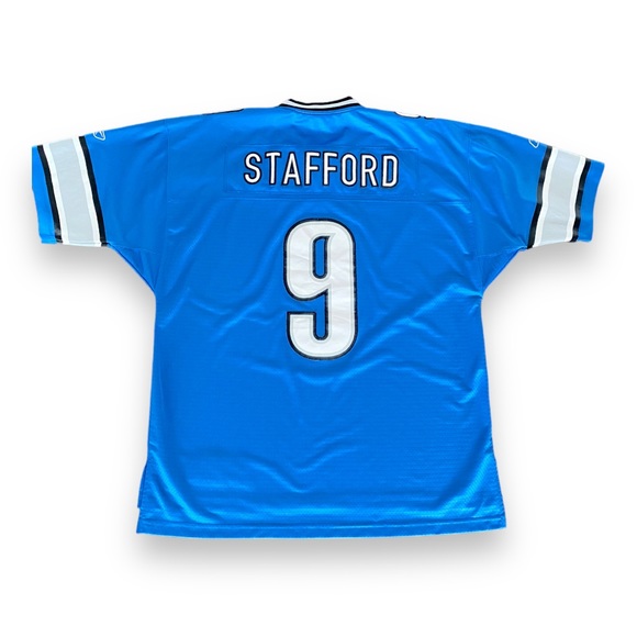 NFL REEBOK Detroit Lions Matthew Stafford Authentic On Field Football Jersey - Picture 5 of 8